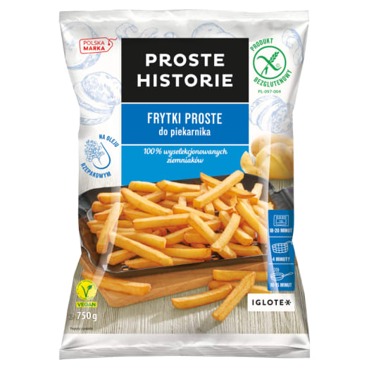 PROSTE HISTORIE Frytki proste do piekarnika