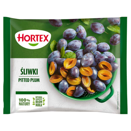 HORTEX Śliwki węgierki bez pestek mrożone