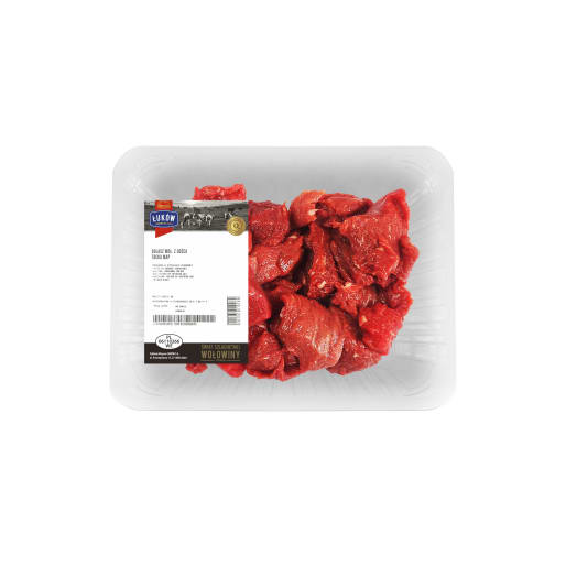 ŁUKÓW Mięso z udźca wołowego na gulasz (400g-600g)