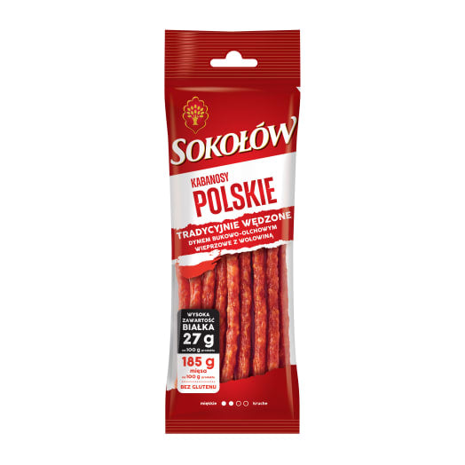 SOKOŁÓW Gold Kabanosy polskie