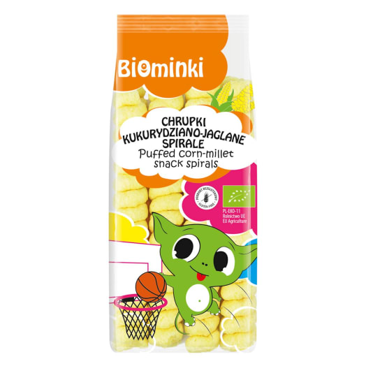 BIOMINKI Chrupki kukurydziano-jaglane bezglutenowe BIO