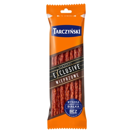 TARCZYŃSKI Exclusive Kabanosy wieprzowe bezglutenowe