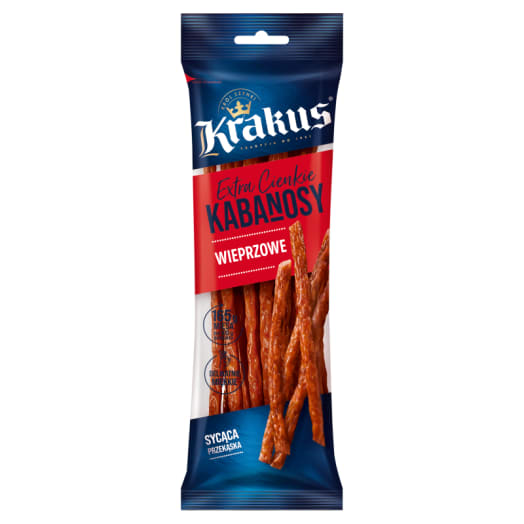 KRAKUS. Kabanosy wieprzowe