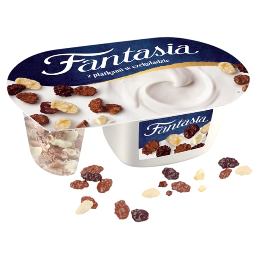 FANTASIA Jogurt kremowy z płatkami w czekoladzie