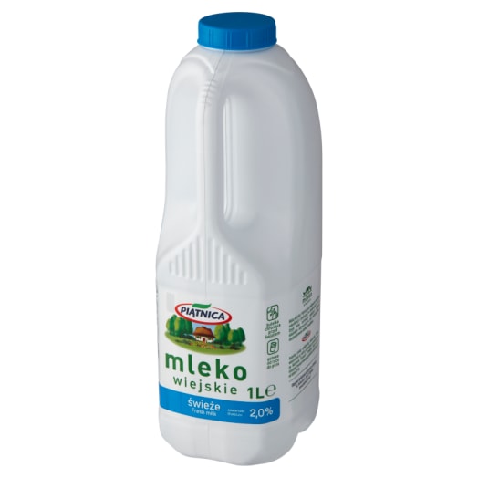 PIĄTNICA Mleko wiejskie świeże 2%