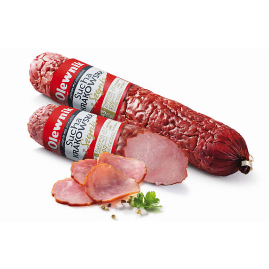 OLEWNIK Kiełbasa krakowska sucha - plastry