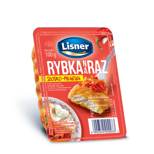 LISNER Rybka na raz słodko-pikantna