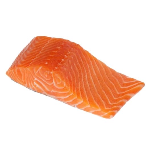 FRISCO FISH Łosoś norweski filet extra ze skórą - surowy (porcja)